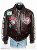 TUSKEGEE AIRMEN LEATHER BOMBER JACKET